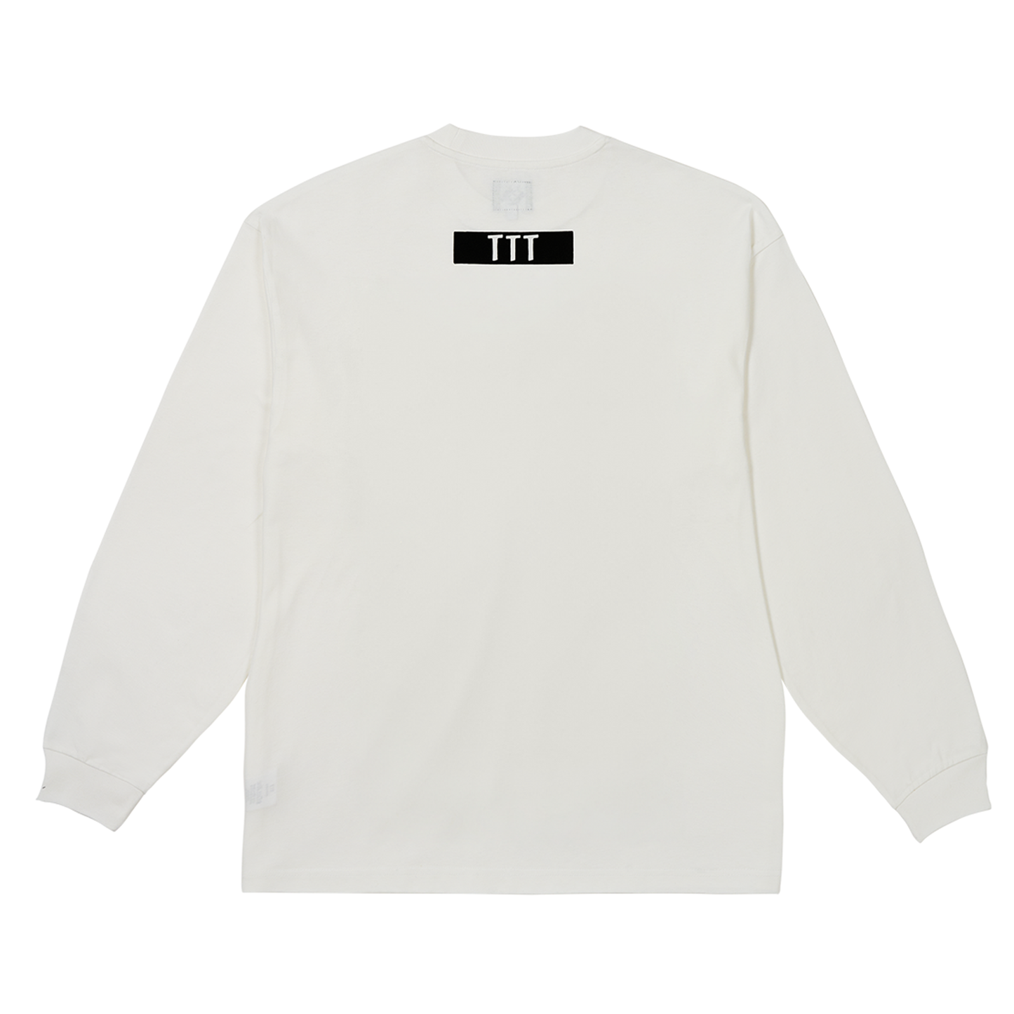 COMICS FLAT SHADES LONGSLEEVE / WHITE