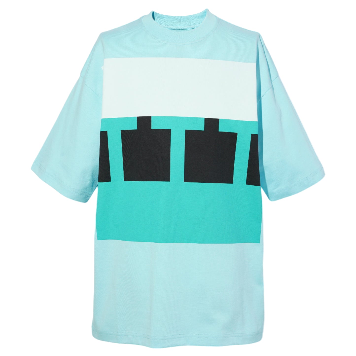 BLOCK T-SHIRT / BLUE