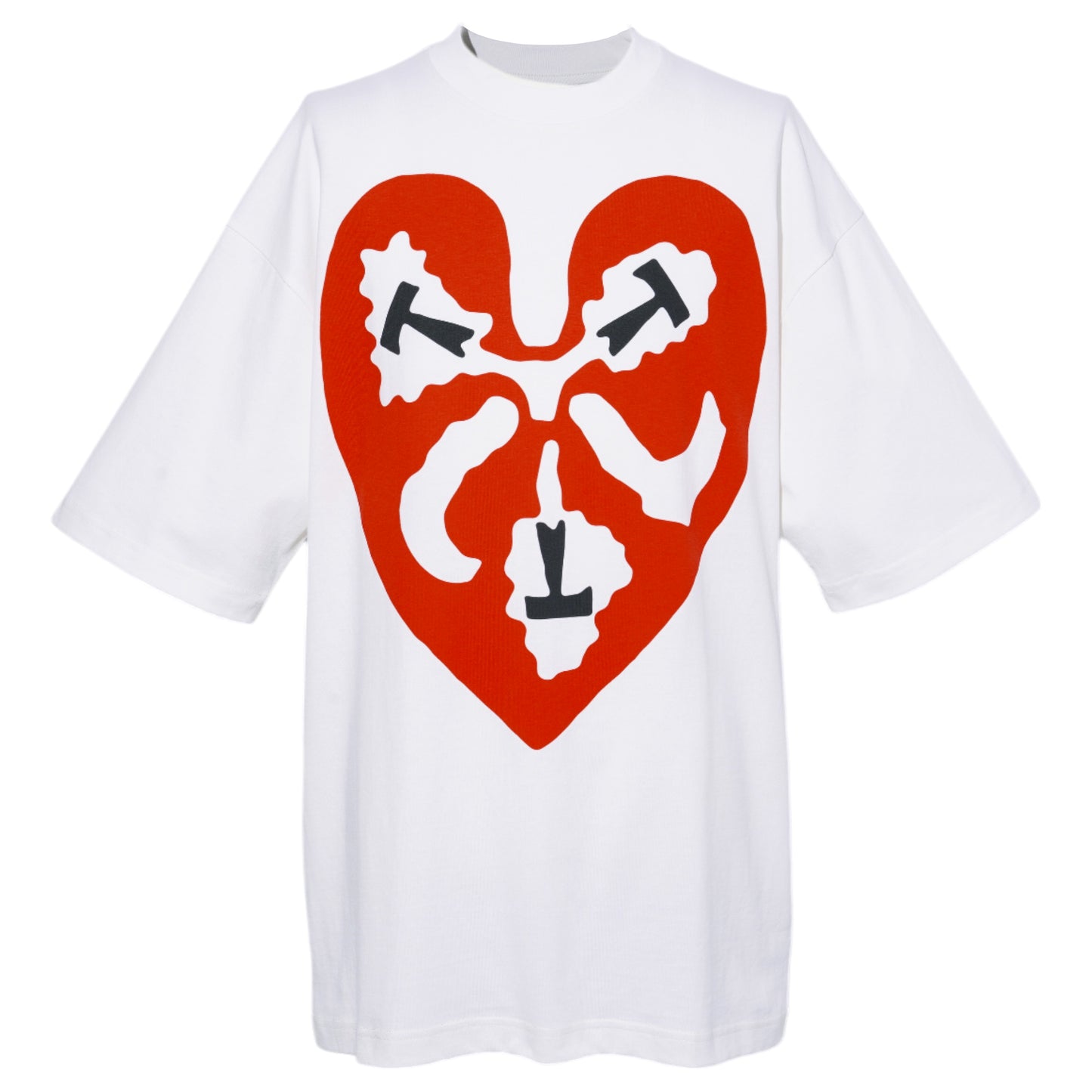TTT HEART T-SHIRT / WHITE