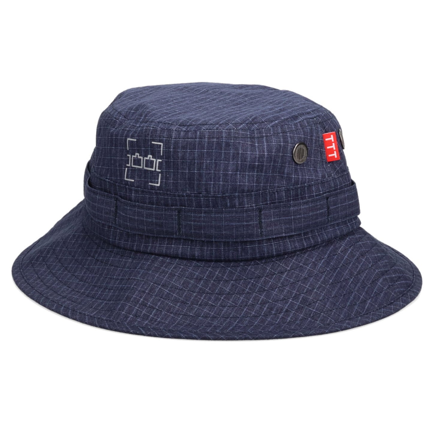 TTT DASH LINE WASHED BOONIE / BLUE