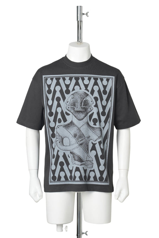 TTT COMBO CHEVRON T-SHIRT / BLACK