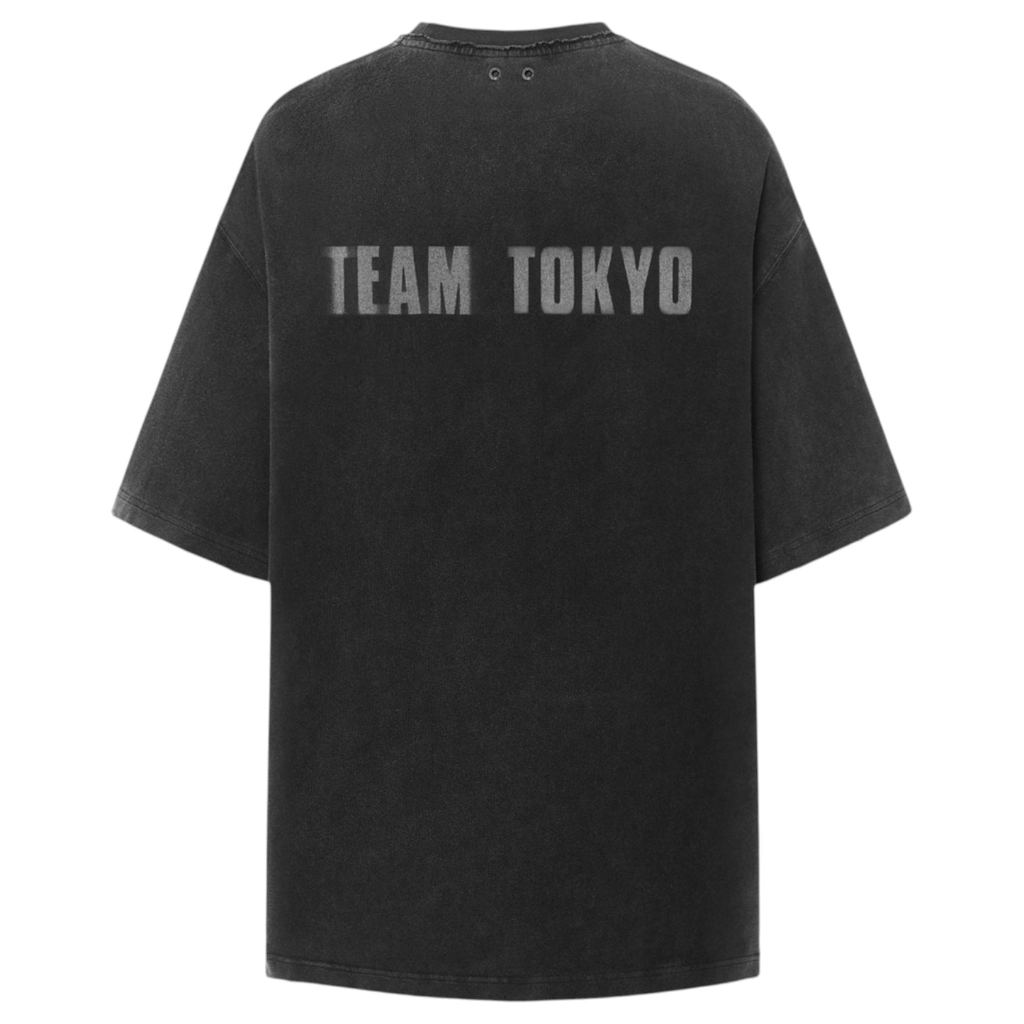 CREW  NIGHTTOKYO  EXCLUSIVE  T-SHIRT / BLACK