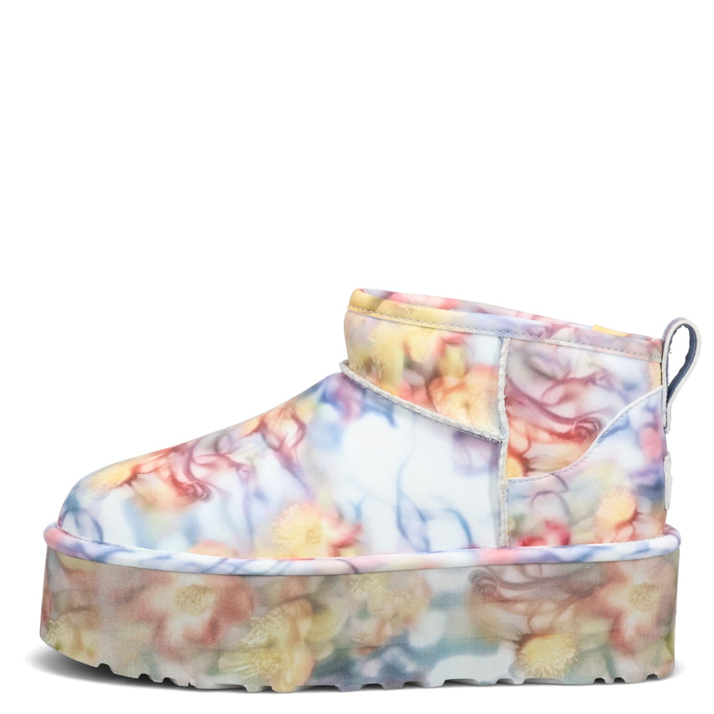 U UGG CS ULTRA MINI PLATFORM / LIGHT BLUE FLORAL