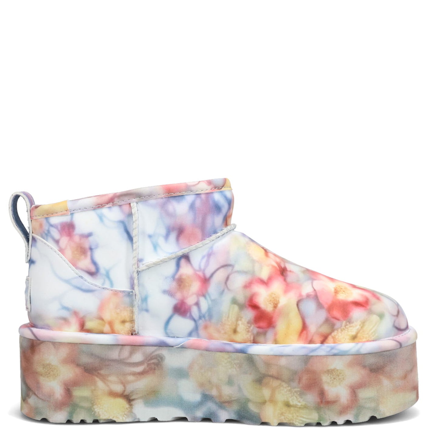 U UGG CS ULTRA MINI PLATFORM / LIGHT BLUE FLORAL