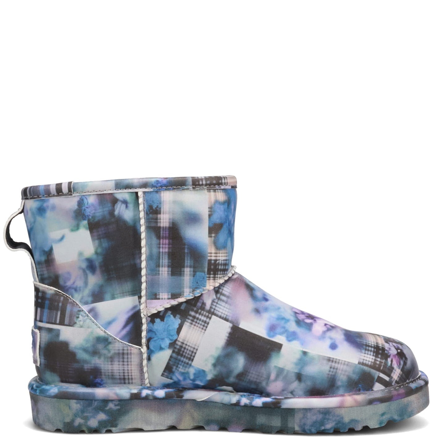 U UGG CS CLASSIC MINI / DEEP BLUE FLORAL