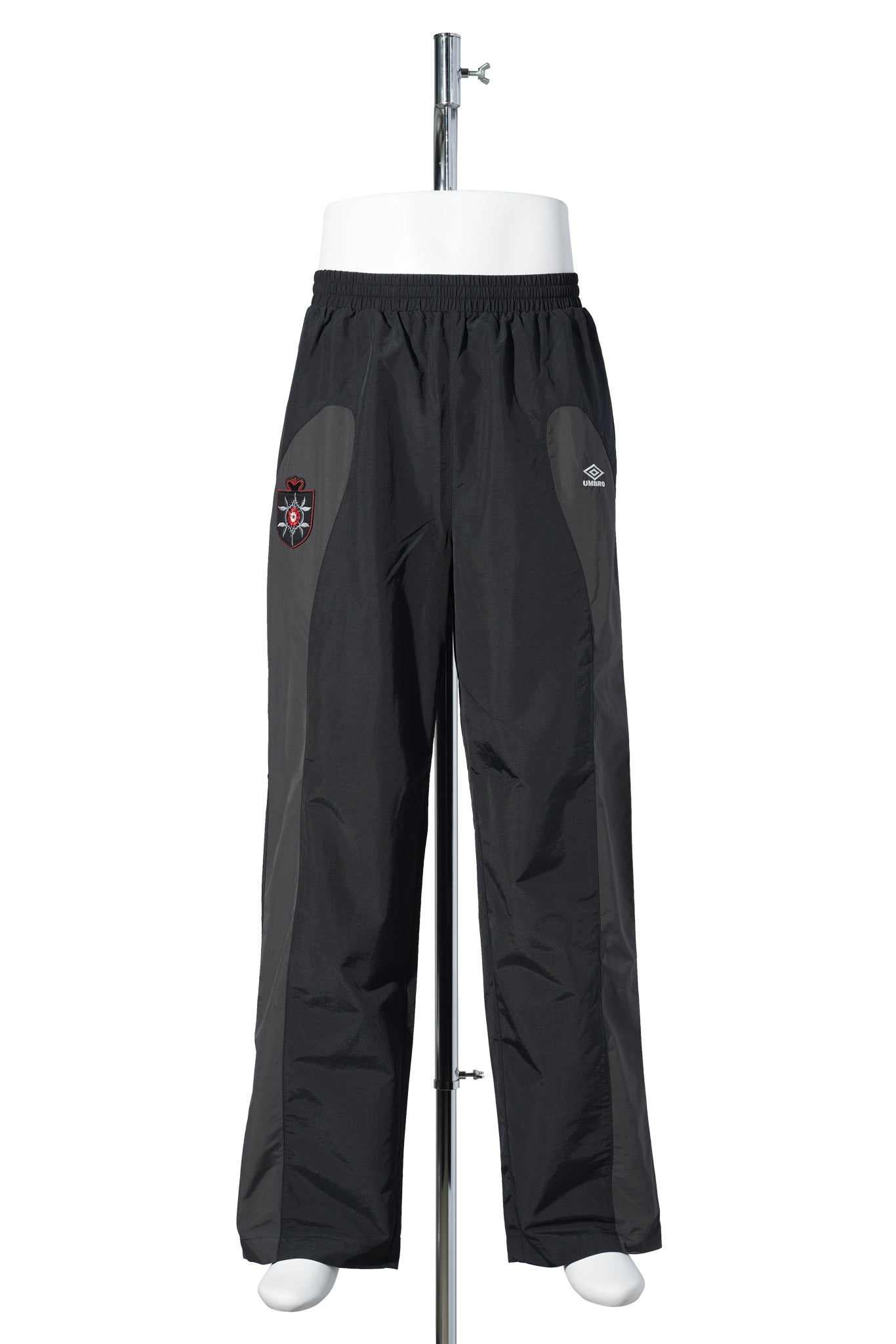 ROSE CREST TRACK PANTS / BLK0041:BLACK DARK GRAY