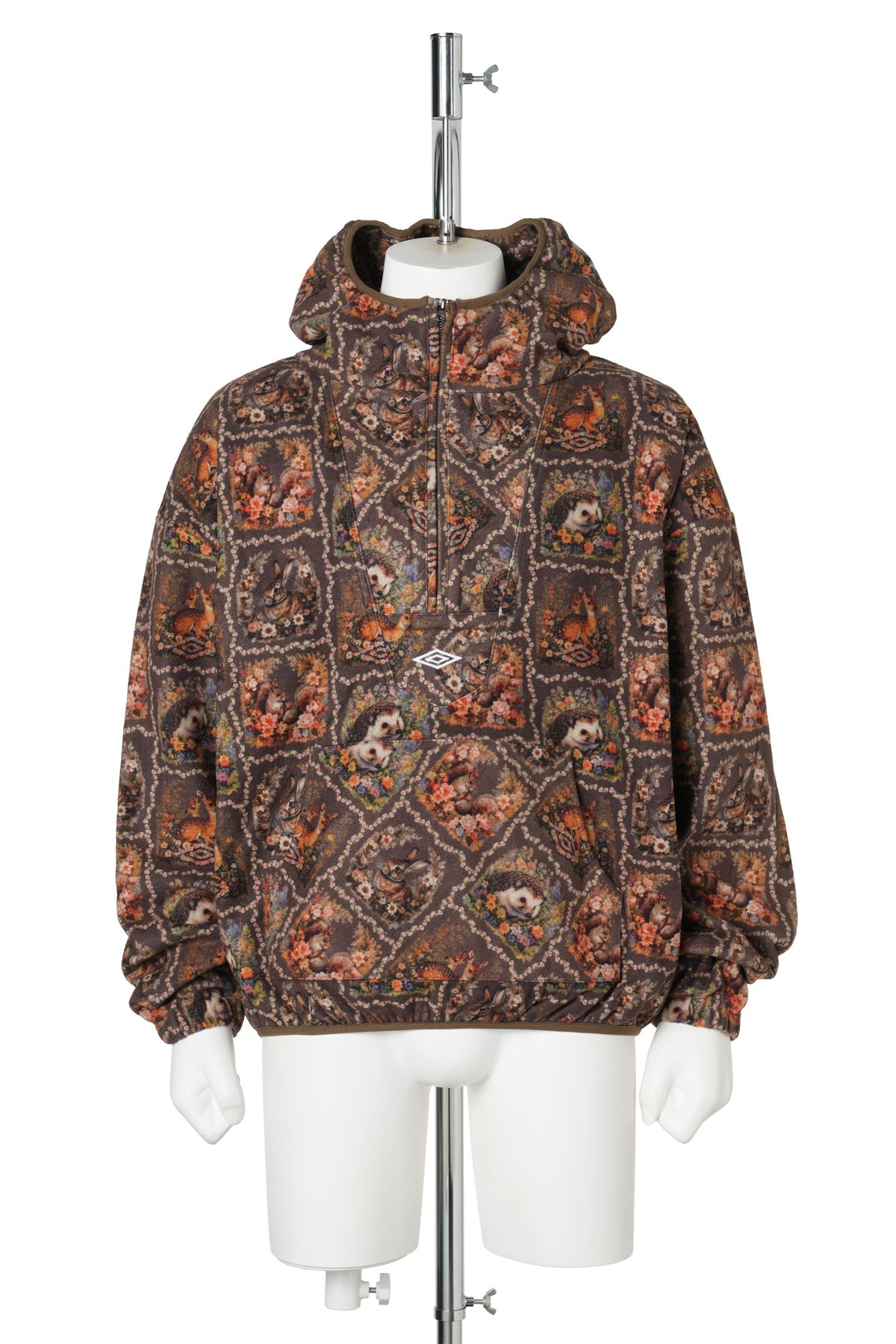 CUB FLEECE ANORAK / BRW0002:LIGHT BROWN