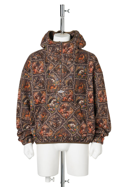 CUB FLEECE ANORAK / BRW0002:LIGHT BROWN