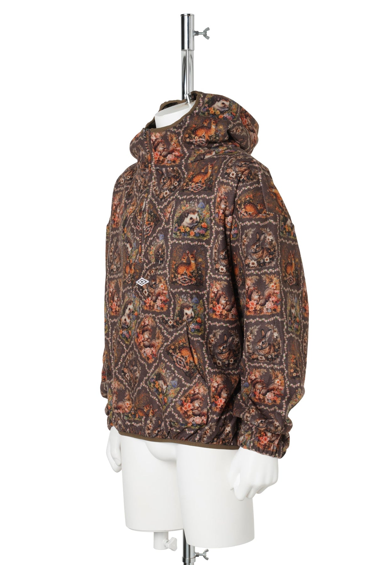 CUB FLEECE ANORAK / BRW0002:LIGHT BROWN