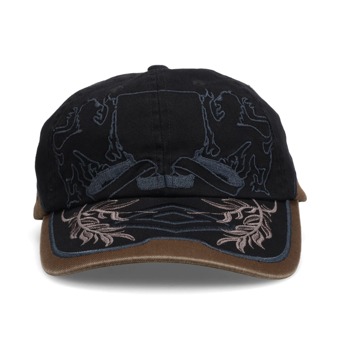 LAUREL CAP / BRW0050:BROWN BLACK
