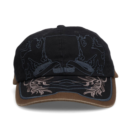 LAUREL CAP / BRW0050:BROWN BLACK