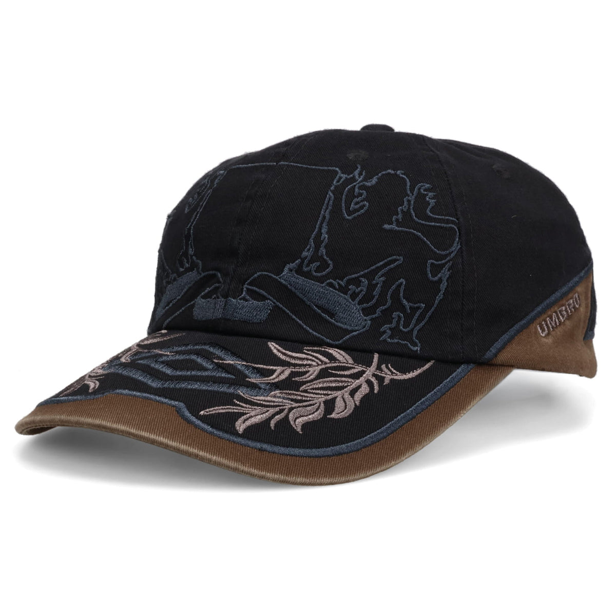 LAUREL CAP / BRW0050:BROWN BLACK