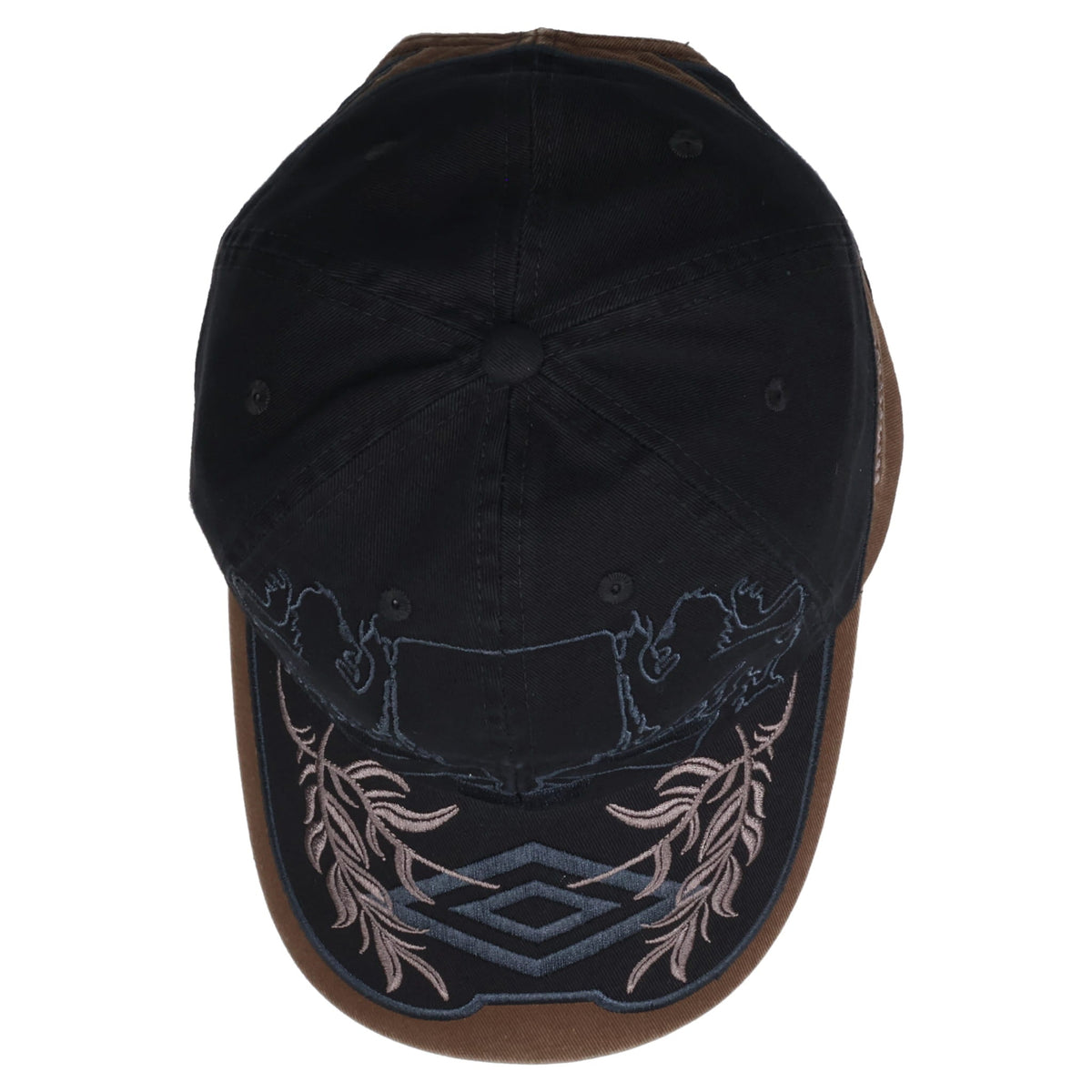 LAUREL CAP / BRW0050:BROWN BLACK