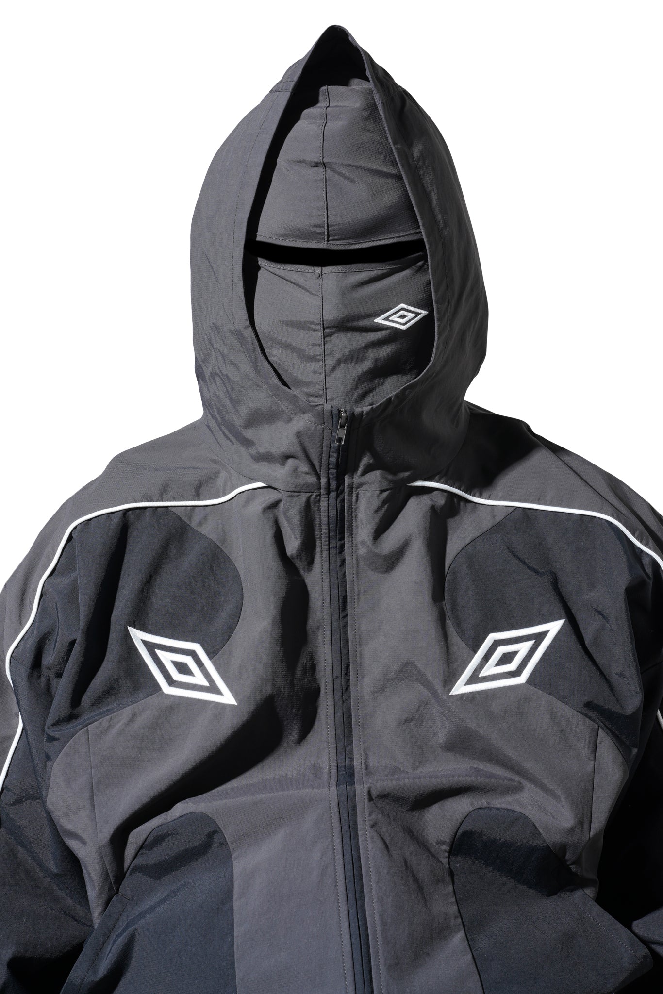 GUARDING MASKED TRACKSUIT / BLK0046:BLACK CHARCOAL