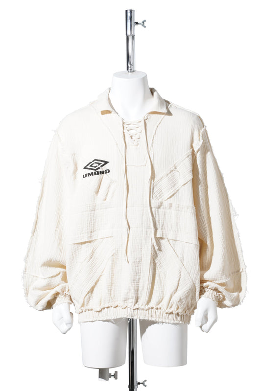 UNION DRILL POLO / WTH0009:PORCELAIN WHITE