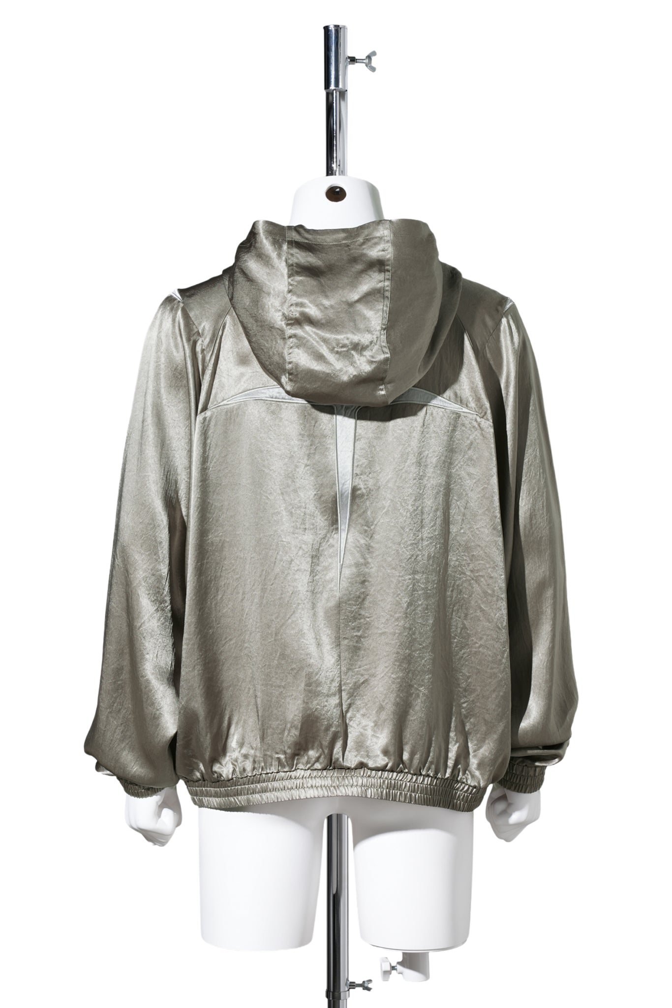 SATIN JESTER TRACK JACKET / GRY0009:SILVER PEARL