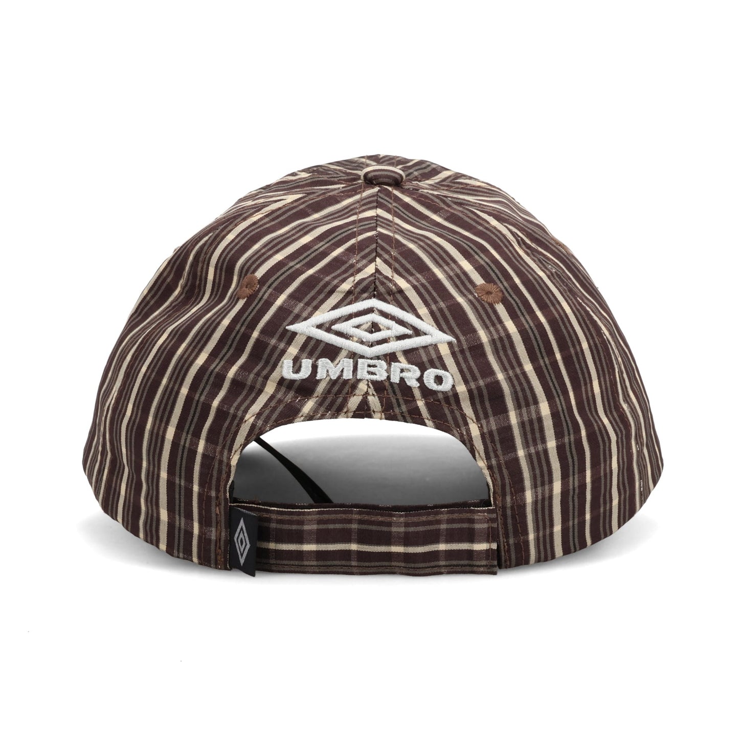 CHECK HAZARD CAP / BEG0015:BEIGE DARK BROWN