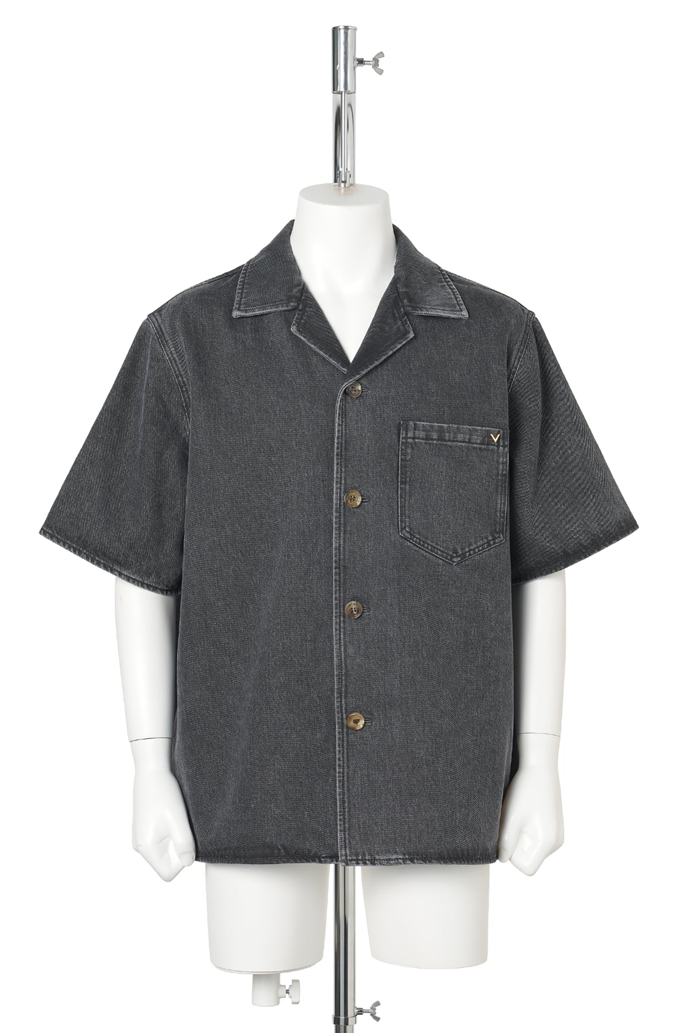 CAMICIA M/CORTE DENIM / 0NO