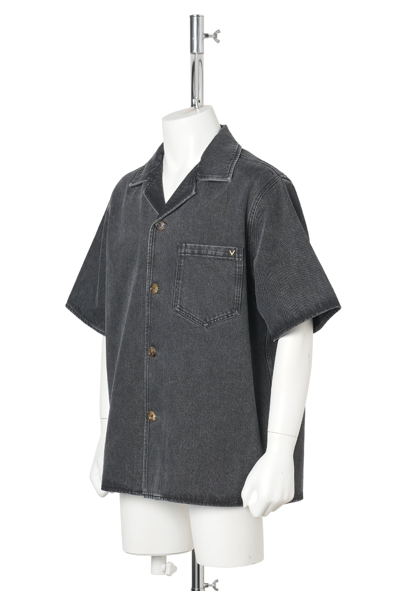 CAMICIA M/CORTE DENIM / 0NO