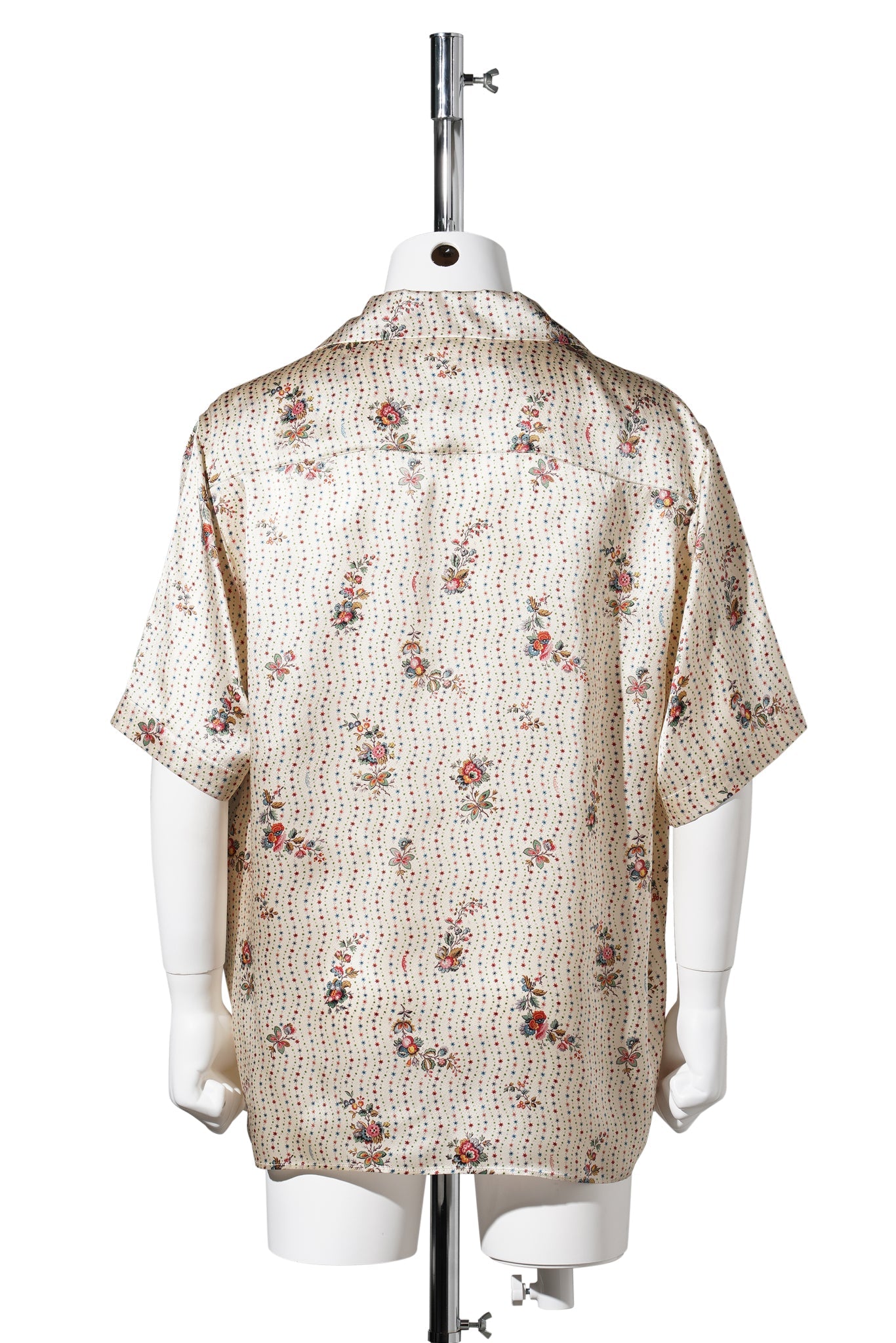 CAMICIA BOWLING | PAPIER FLORAL | SATIN PAPIER FLORAL / ZC9:BURRO/MULTICOLOR