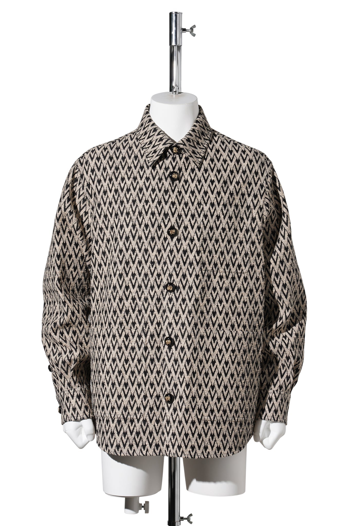 GIUBBINO | TOUTE LA V | FAILLE TOUTE LA V / K85:NERO/BEIGE