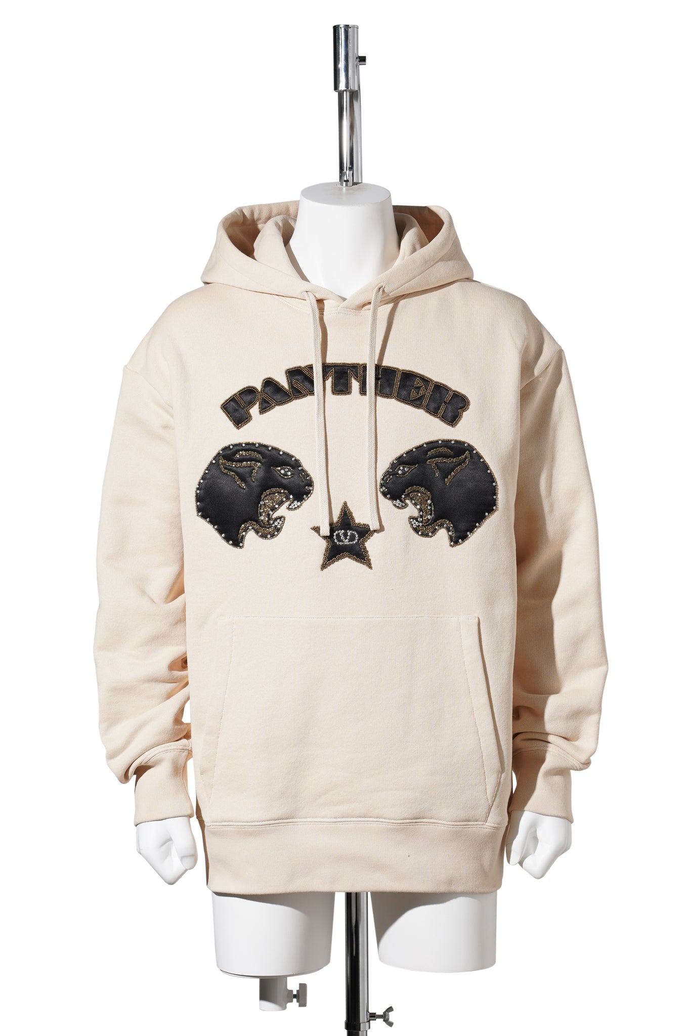 JERSEY FELPA,REG,EMBRO "STARS+PANTHER" | PANTHER | COTTON SWEATSHIRT / 581:BURRO