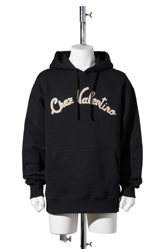 JERSEY FELPA CAP,REG,EMBR"CHEZ VALENTINO | CHEZ VALENTINO | COTTON SWEATSHIRT / 0NO:NERO