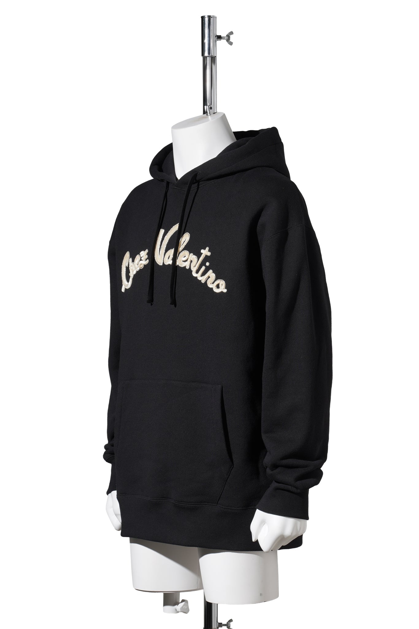 JERSEY FELPA CAP,REG,EMBR"CHEZ VALENTINO | CHEZ VALENTINO | COTTON SWEATSHIRT / 0NO:NERO