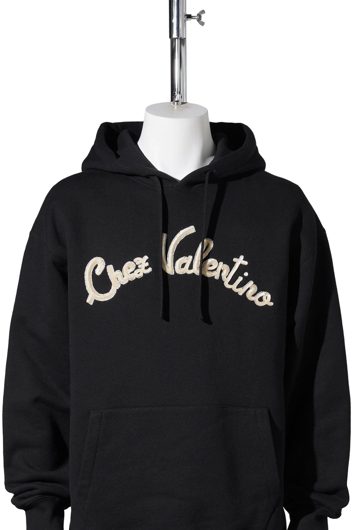 JERSEY FELPA CAP,REG,EMBR"CHEZ VALENTINO | CHEZ VALENTINO | COTTON SWEATSHIRT / 0NO:NERO