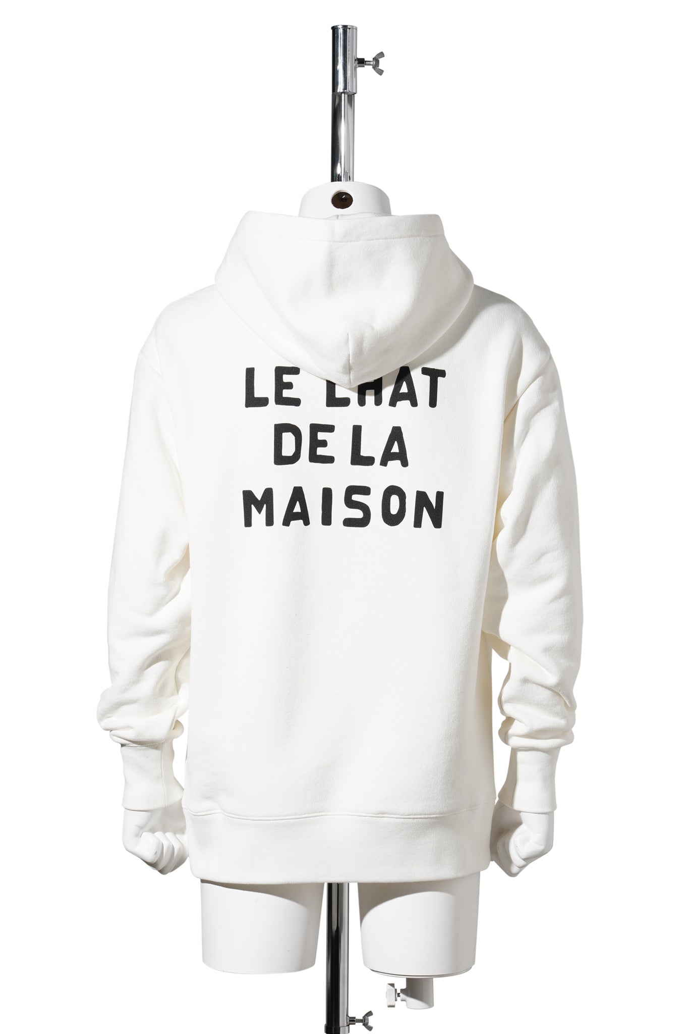 JERSEY FELPA CAP,R,P.LE CHAT DELA MAISON | LE CHAT DE LA MAISON | COTTON SWEATSHIRT / A03:AVORIO