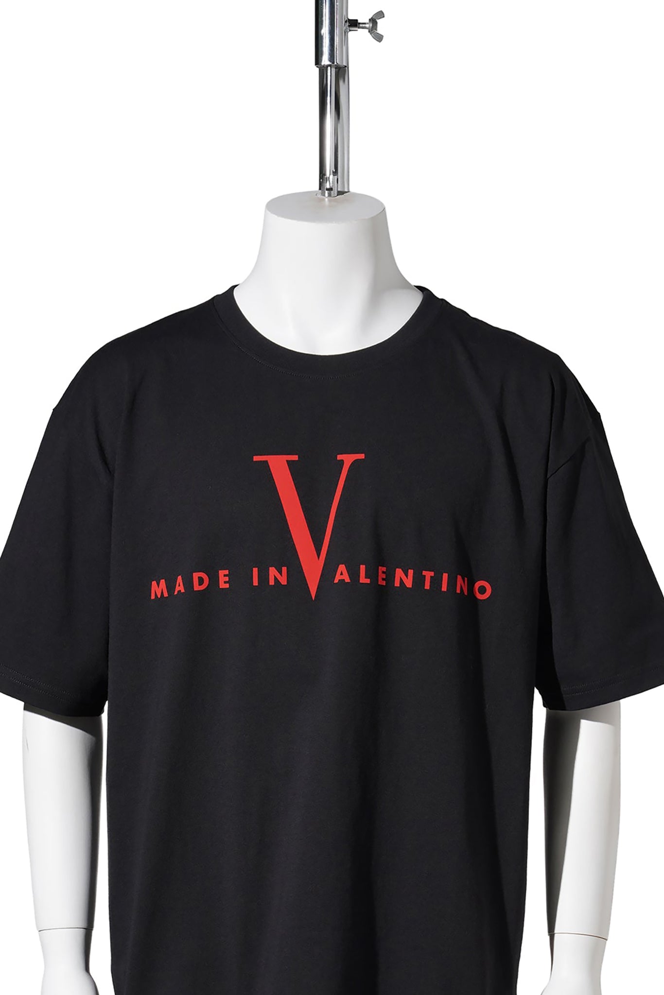 T-SHIRT JERSEY,REG,PR. MADE IN VALENTINO | VALENTINO | COTTON JERSEY / 0NR:NERO/ROSSO