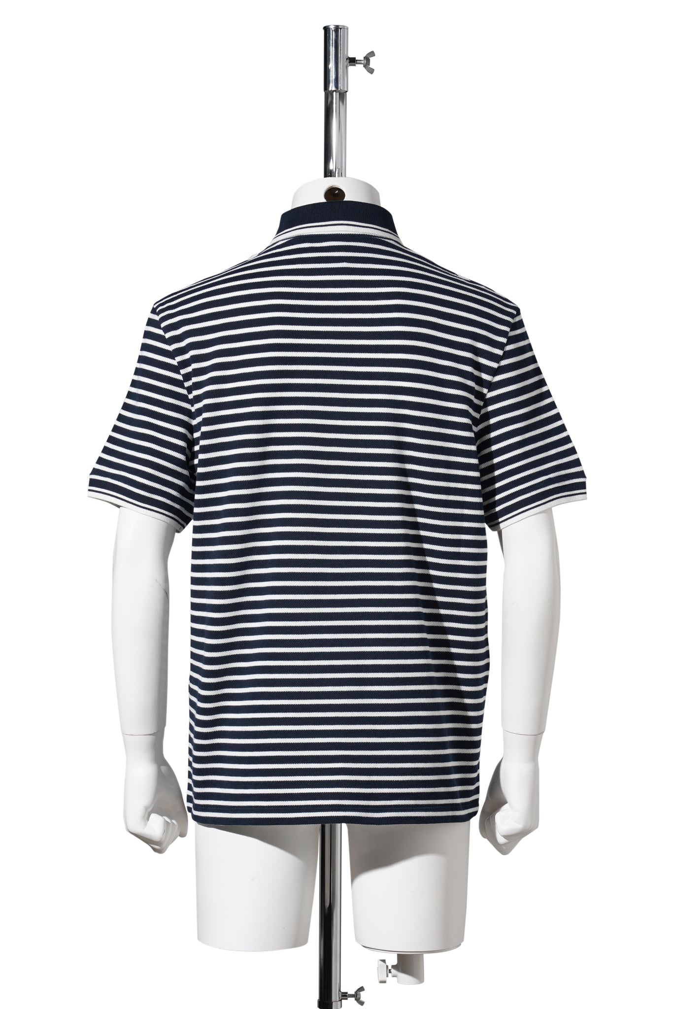 POLO JERSEY RIGATA,REG | VLOGO SIGNATURE | COTTON PIQUET / 108:BIANCO/BLU