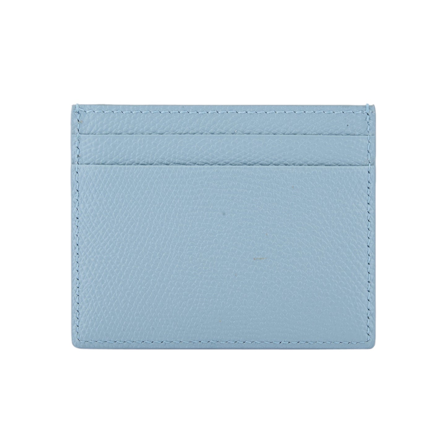 CARD HOLDER | CHERRYFIC | VIT.SOFT GRAIN/A.BRASS LOGO-L.GOLD CHERR / ZJ4:BLU PORCELLANA