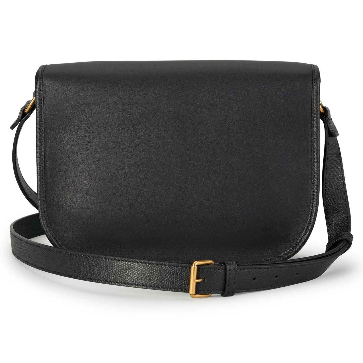 CROSS BODY BAG | ANTIBES | VIT.NAPPATO/VIT.SOFT GRAIN/A.GOLD LOGO / 0NO:NERO