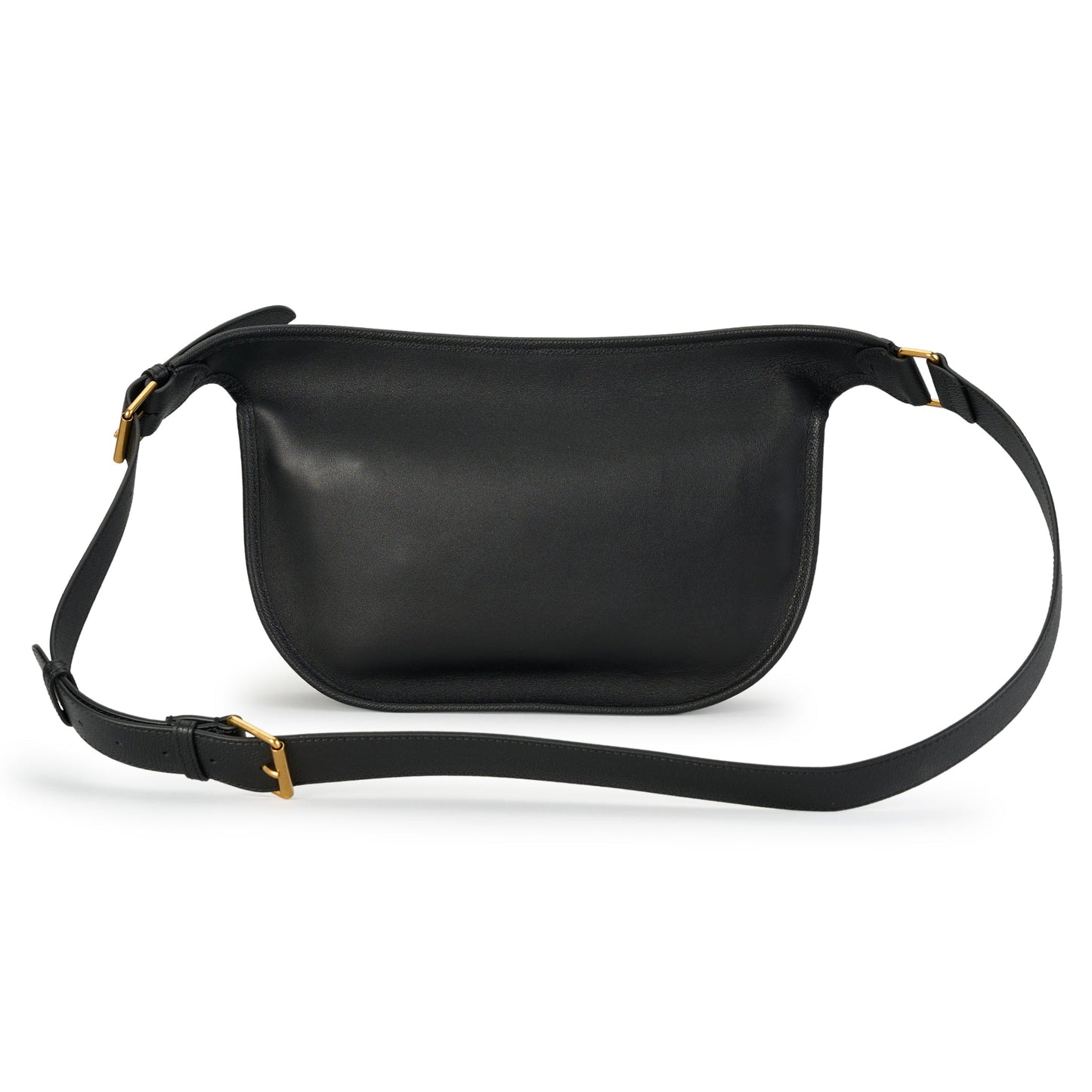 BELT BAG | ANTIBES | VIT.NAPPATO/VIT.SOFT GRAIN/A.GOLD LOGO / 0NO:NERO
