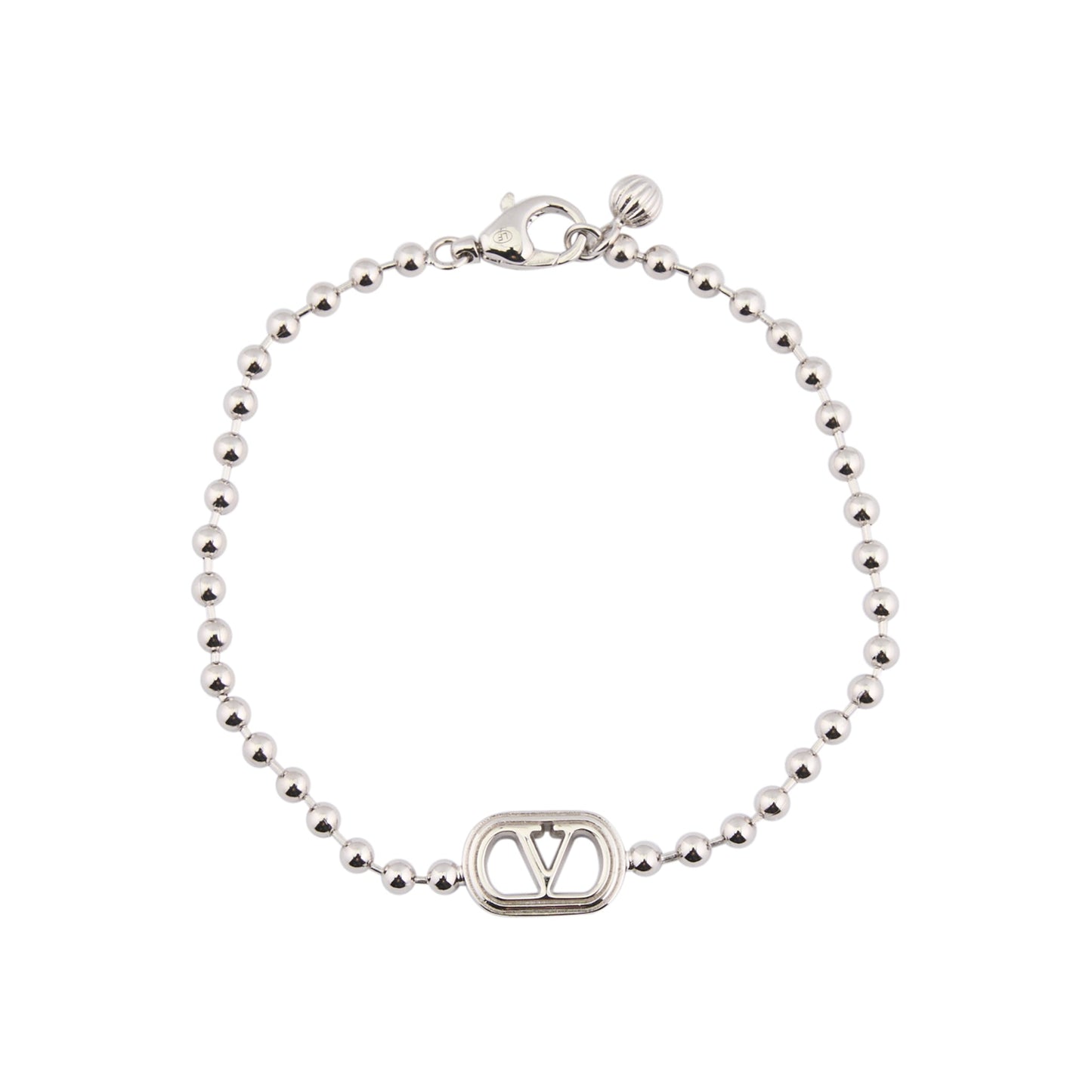 BRACELET (LOGO 15mm) | OVALETTE | METALLO / 172:172 PALLADIUM