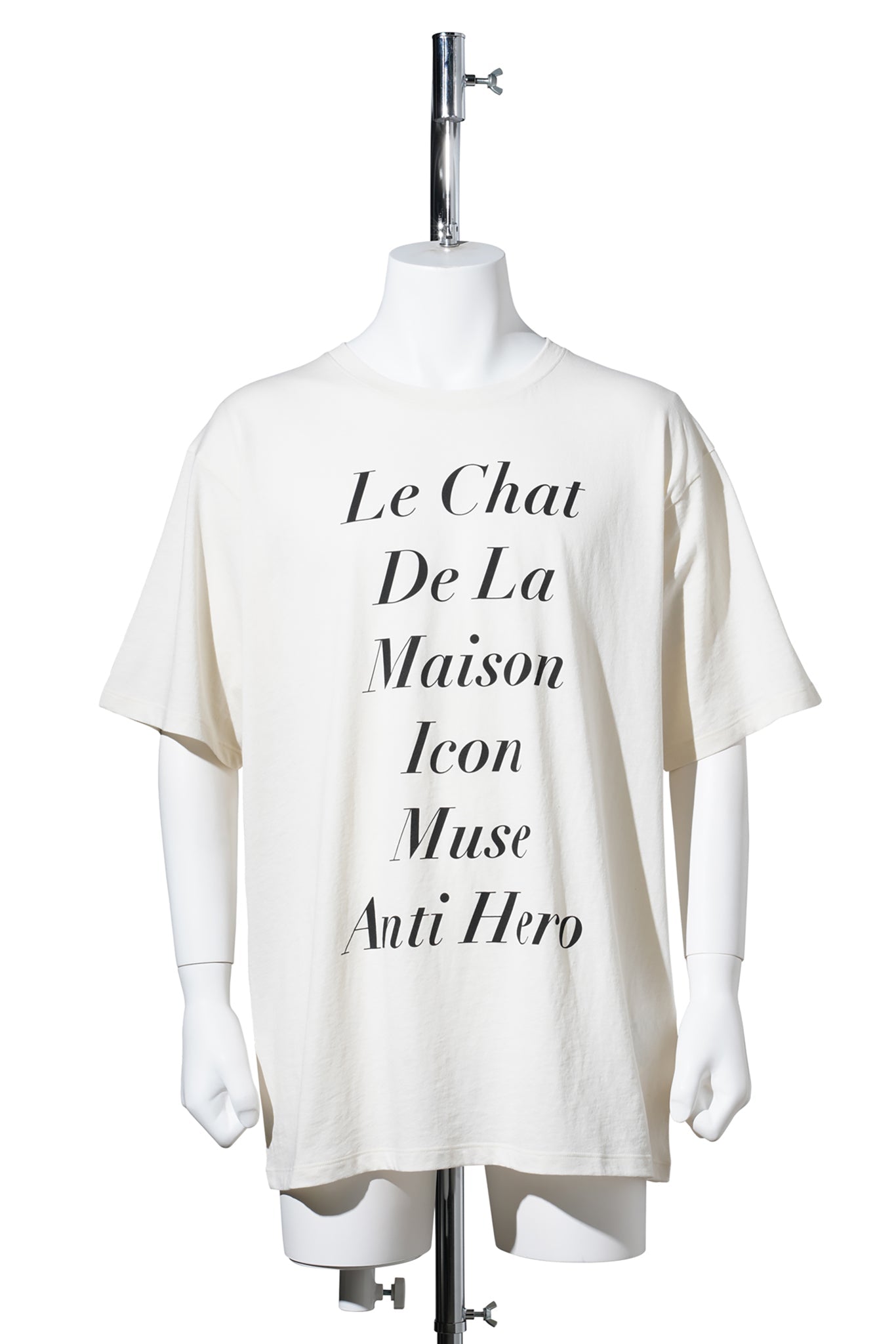 T-SHIRT JERSEY,REG,P.LE CHAT..ANTI HERO" / 0AN