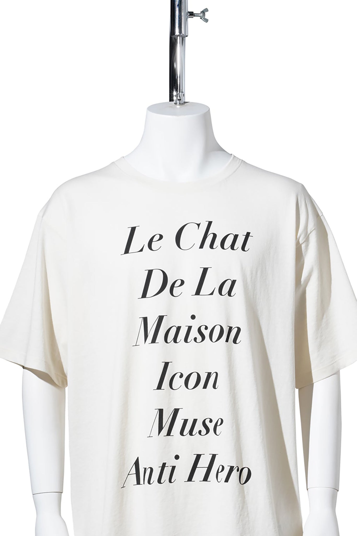 T-SHIRT JERSEY,REG,P.LE CHAT..ANTI HERO" / 0AN