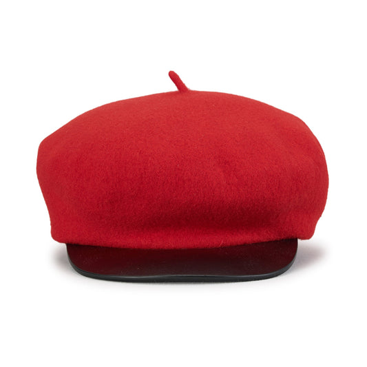 BERET WITH BRIM / C0Q