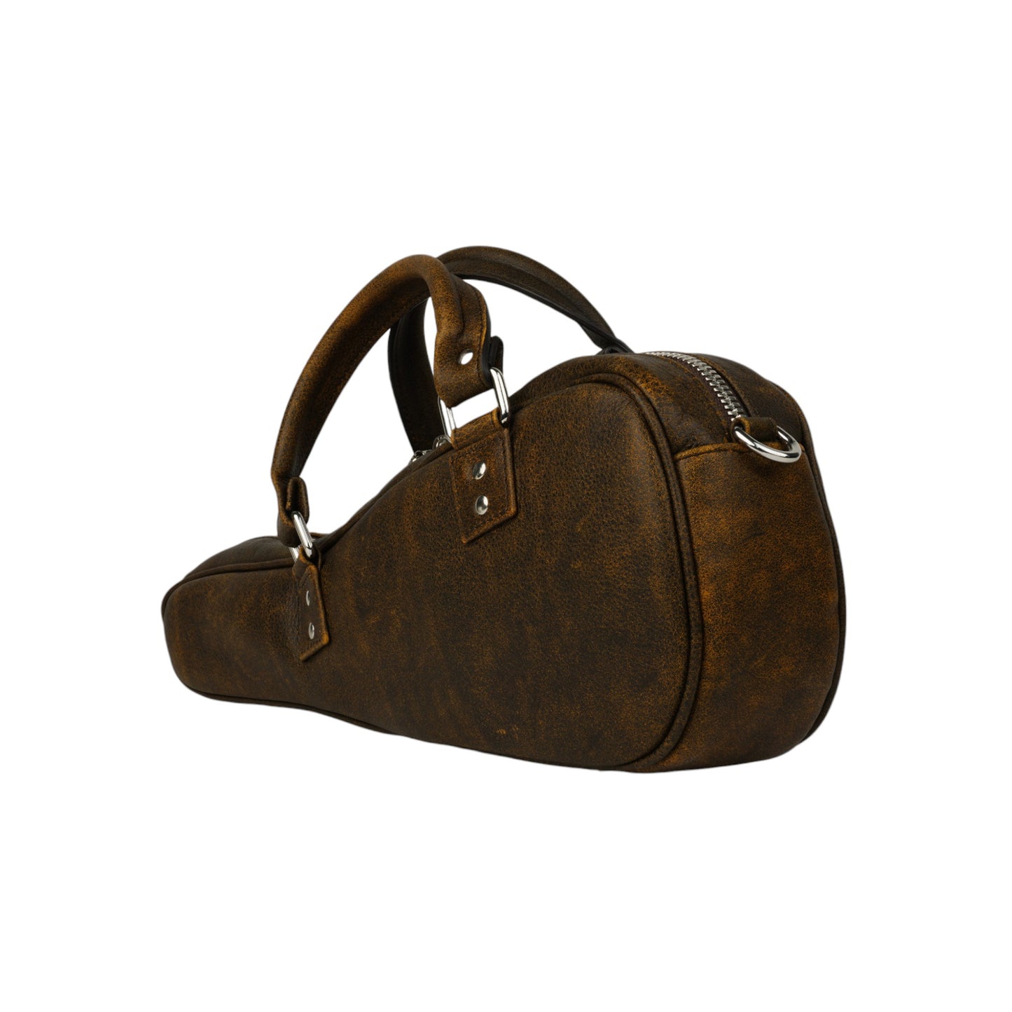 WOMEN VIOLIN BAG LEATHER / VIELLI BROWN