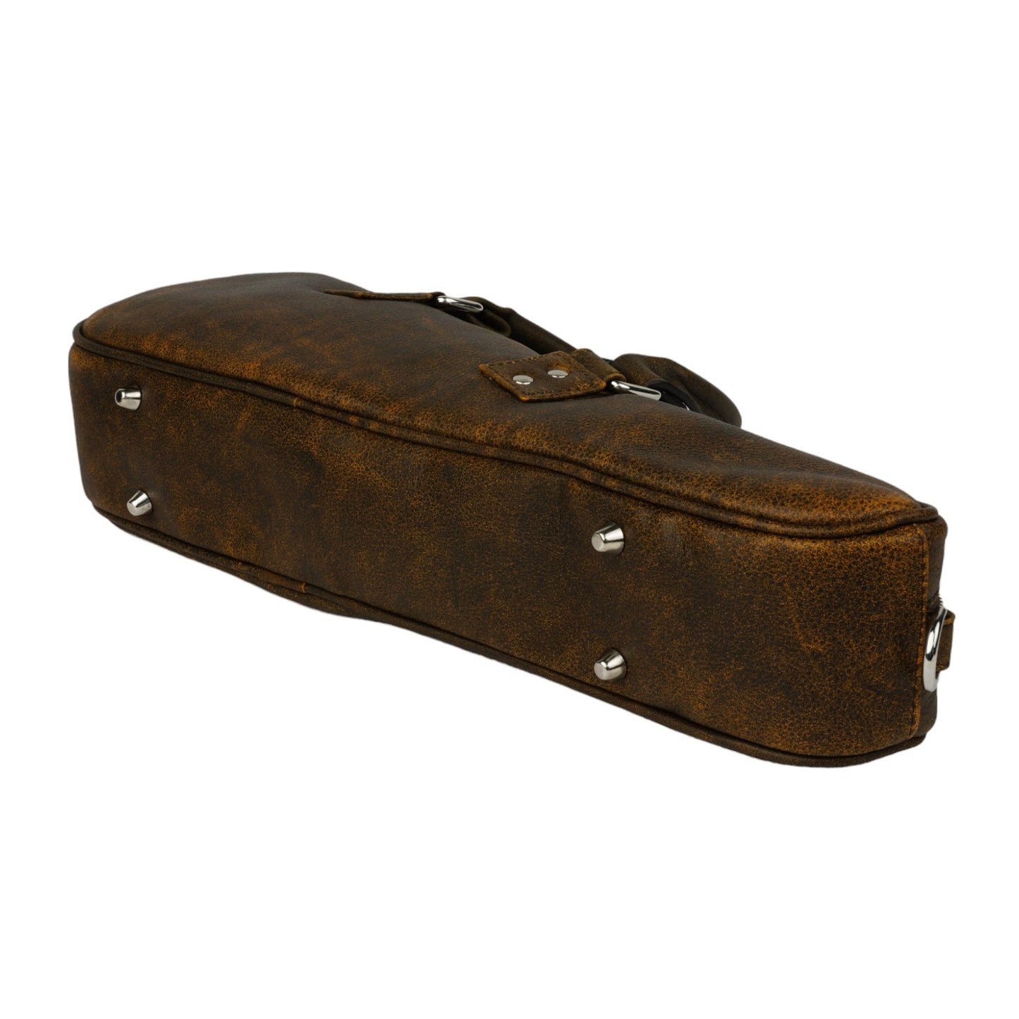 WOMEN VIOLIN BAG LEATHER / VIELLI BROWN