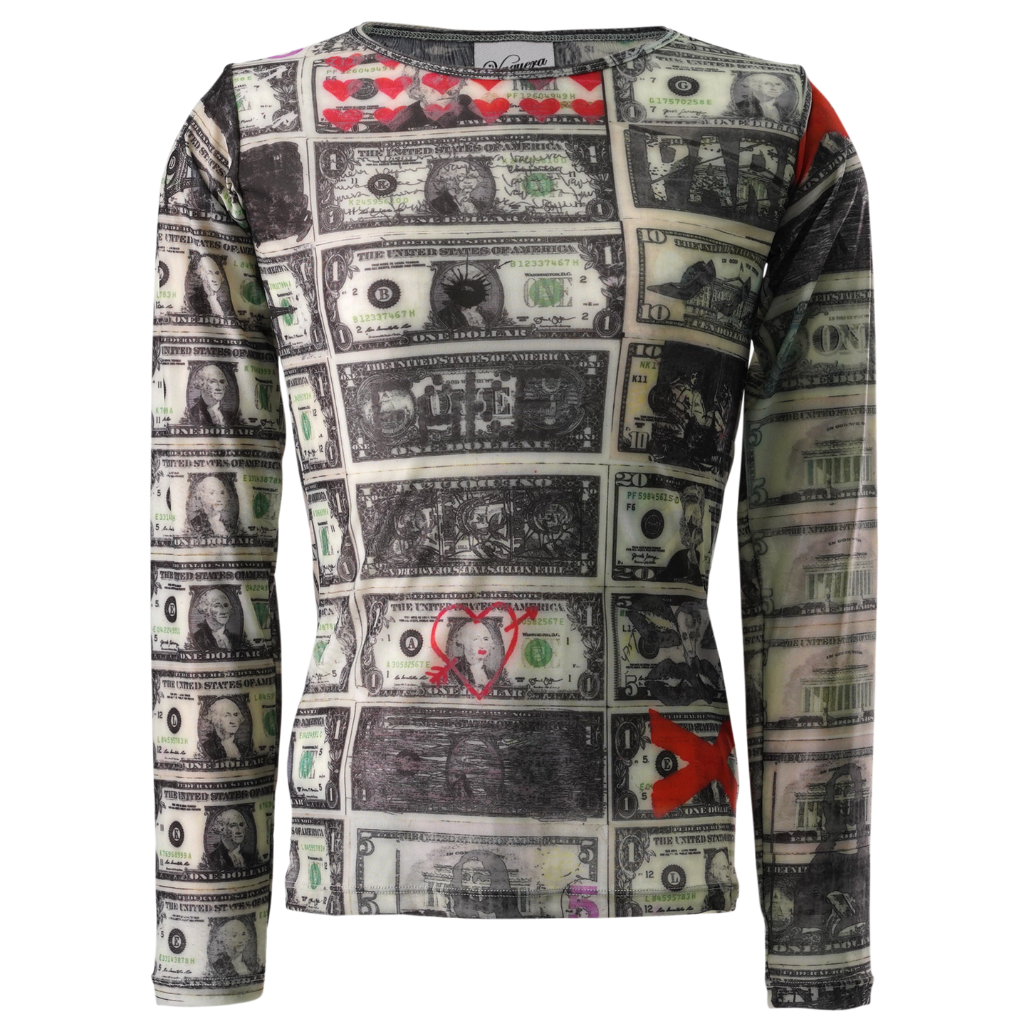 WOMEN DOLLARS SECOND SKIN TOP WOVEN / DOLLAS PRINT