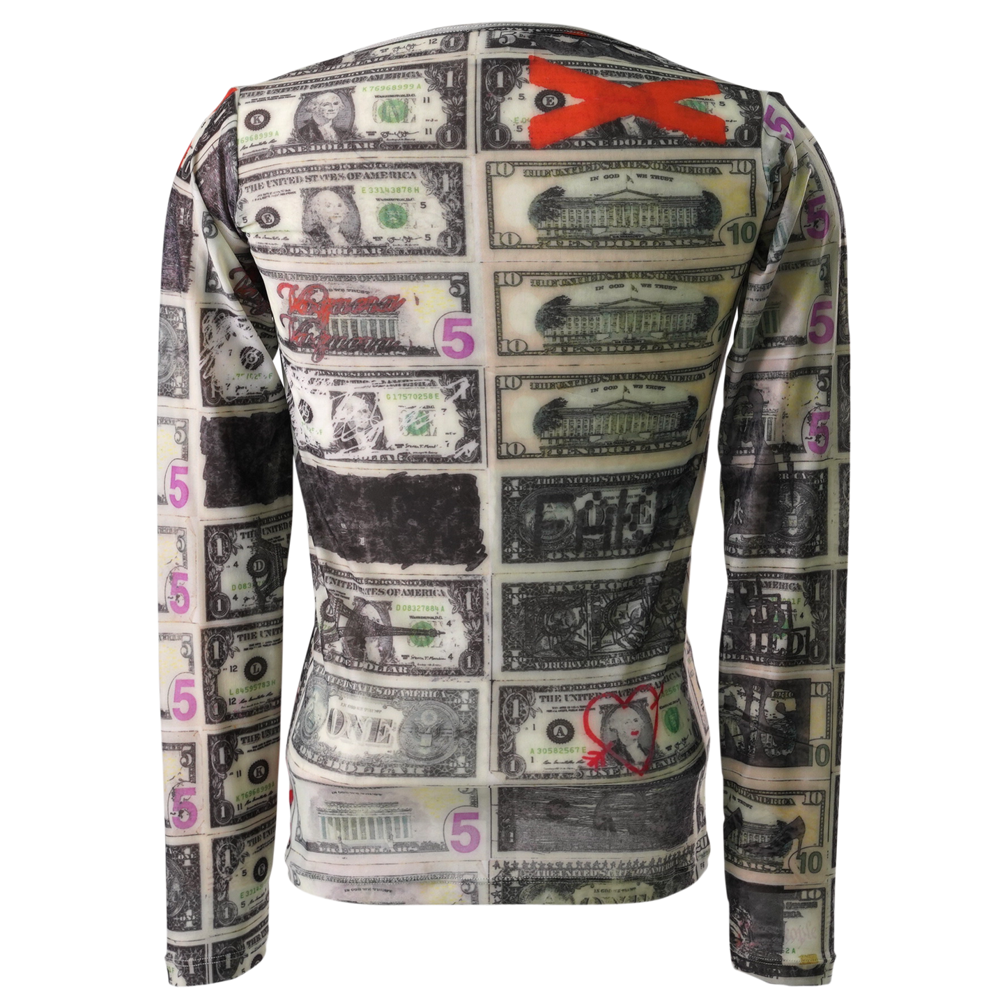 WOMEN DOLLARS SECOND SKIN TOP WOVEN / DOLLAS PRINT