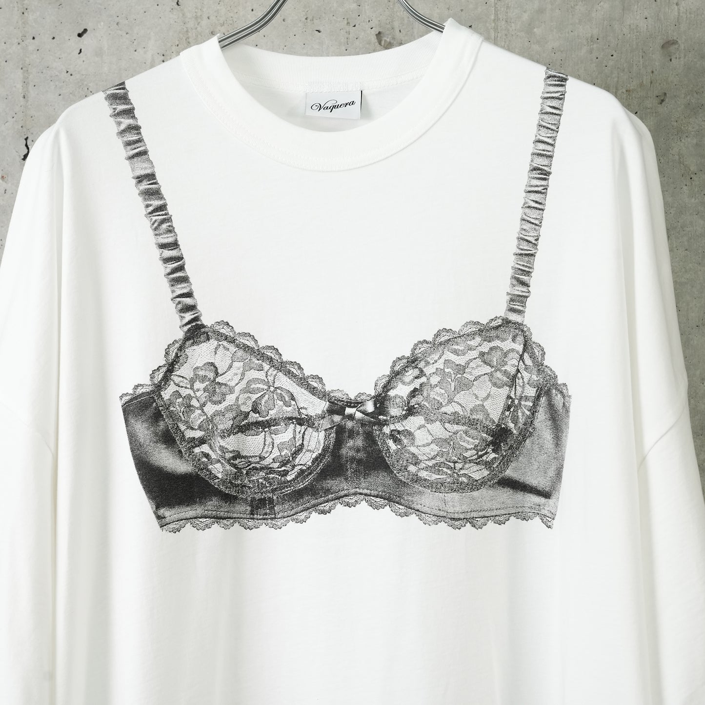 WOMEN LINGERIE TROMPE L'OEIL TALL TEE WOVEN / OFF WHITE