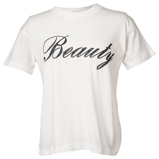 WOMEN BEAUTY TSHIRT KNIT / BLANC DE BLANC