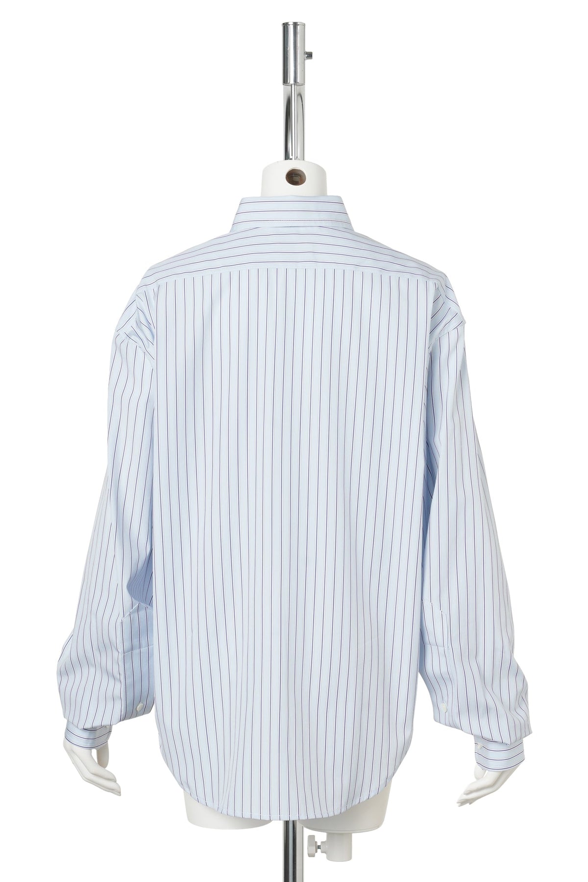 WOMEN TROMPE L'OEIL BUTTON DOWN / BLUE STRIPE