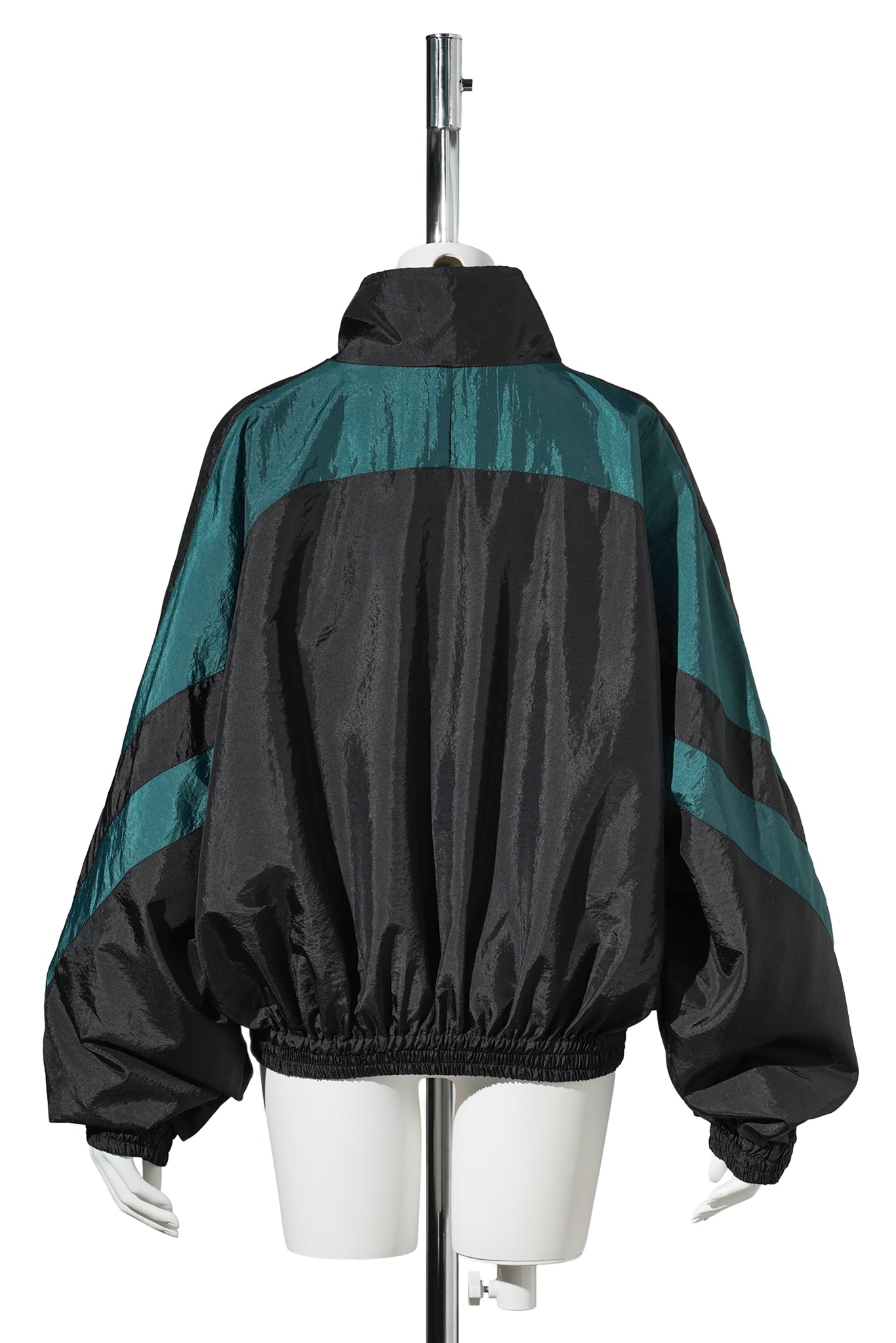 WOMEN WINDBREAKER WOVEN / BLACK GREEN