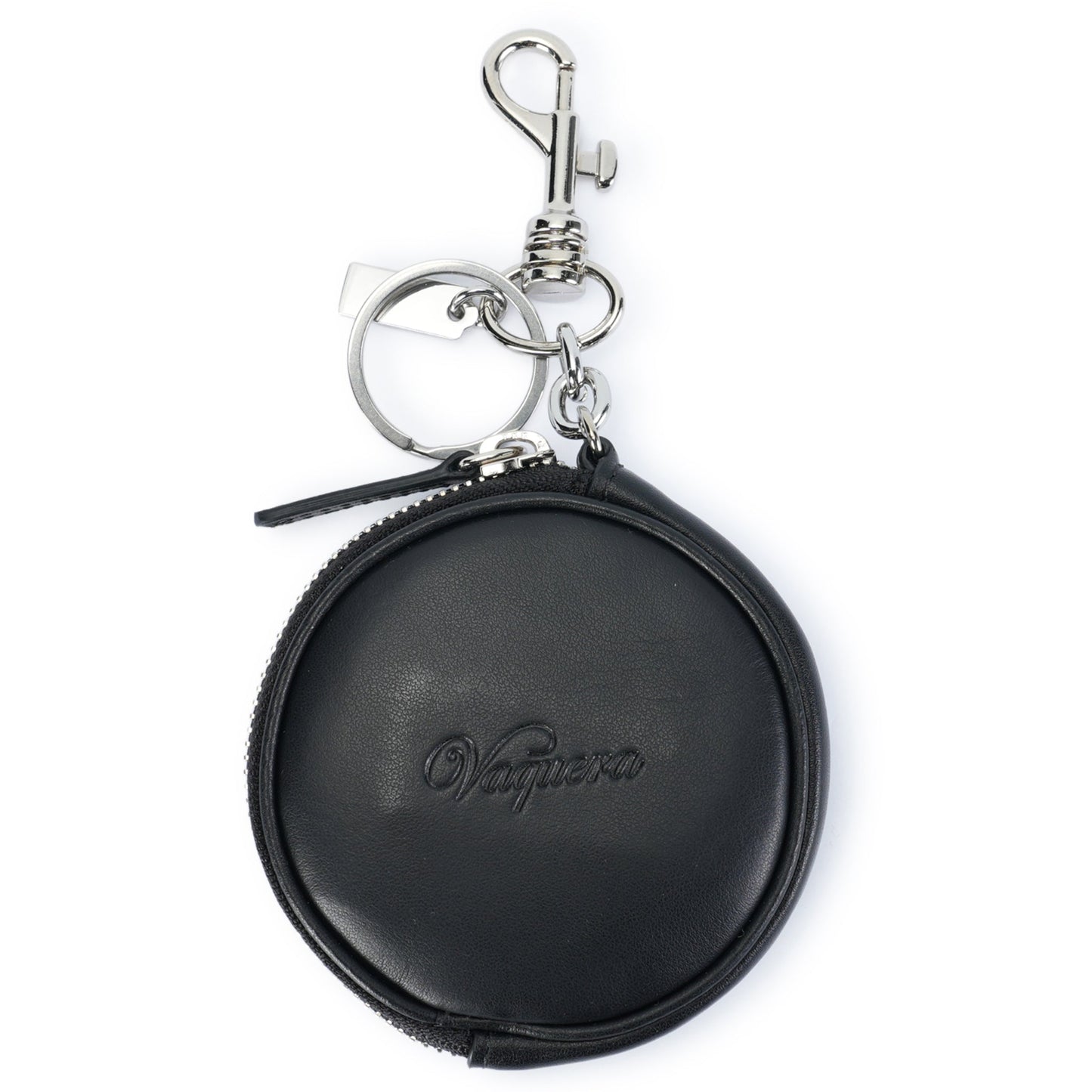 WOMEN TROMPE L'OEIL COIN PURSE LEATHER / BLACK