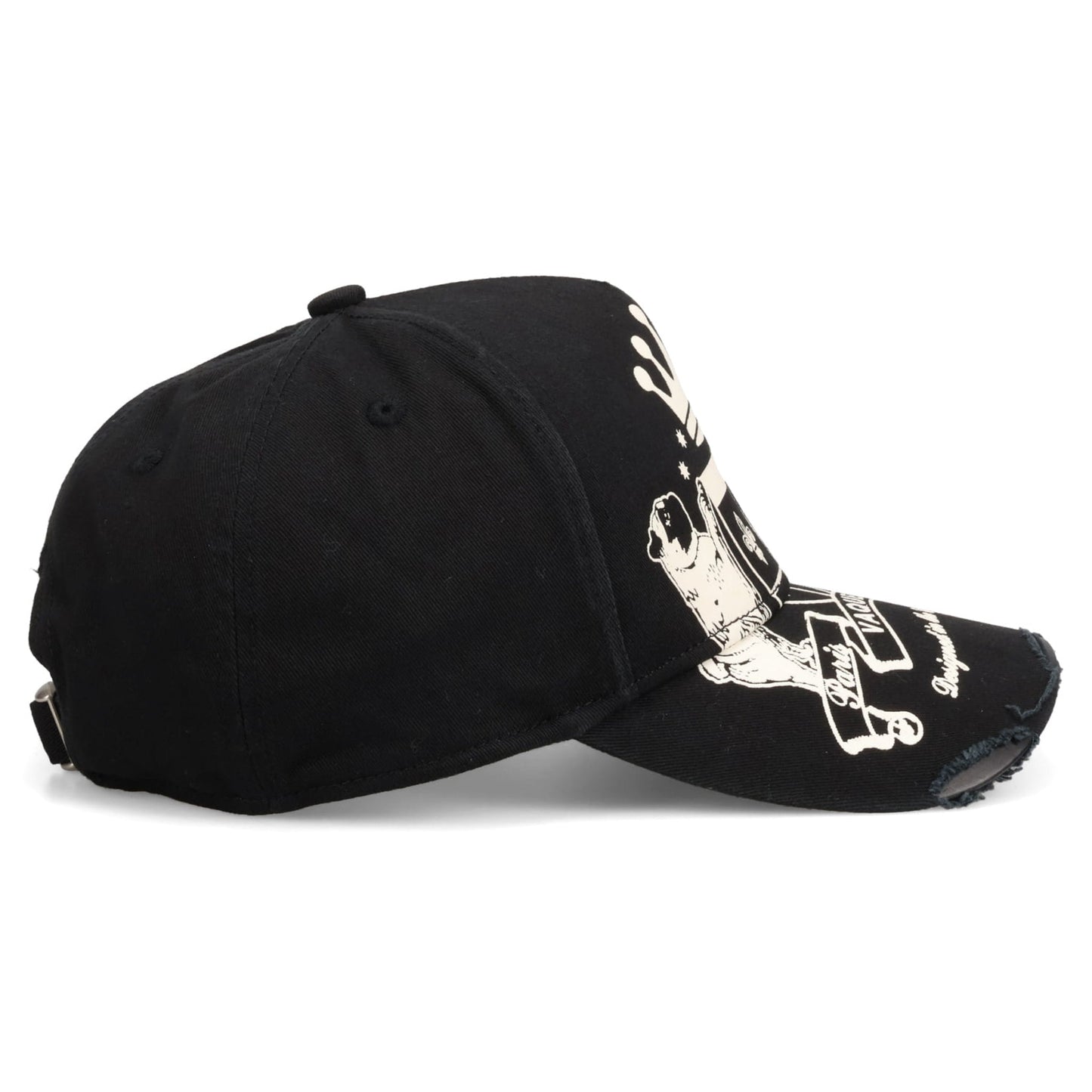 WOMEN CROWN BASEBALL HAT / BLACK