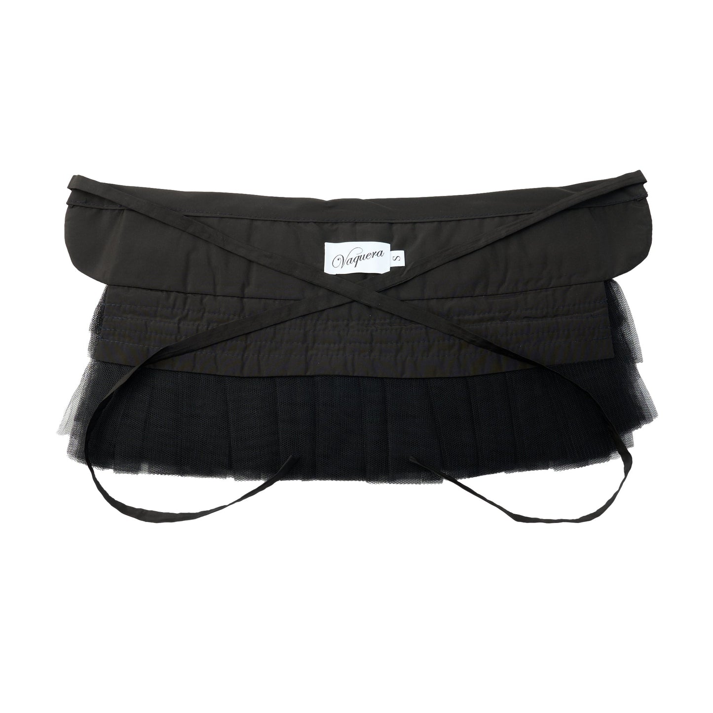 WOMEN TULLE BELT / BLACK